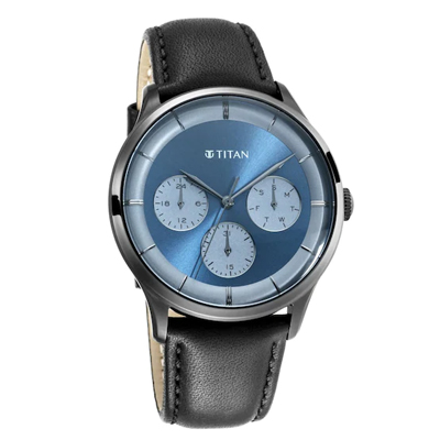 "Titan Gents Watch - 90125QL01 - Click here to View more details about this Product